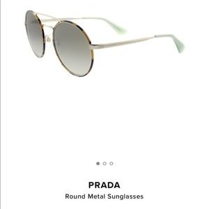Prada Round Metal sunglasses